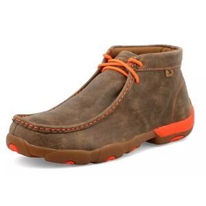 Twisted X Driving Chukka Boots NEW Mens Size 12 Wide Bomber Neon Comfort